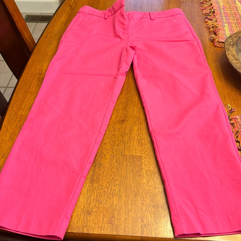 Loft, Riviera slim pant in pink